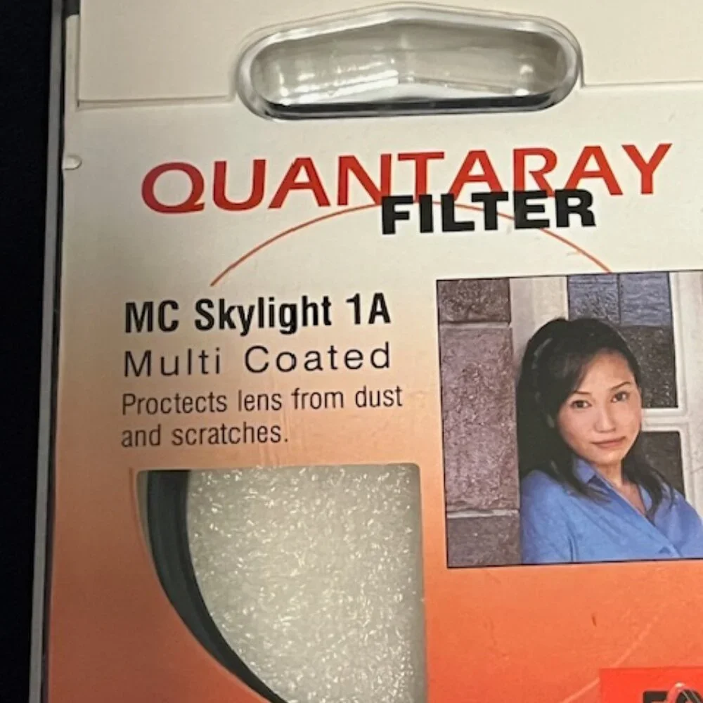 Photo & Video52mm Multi Coated Skylight 1A Glass Lens Filter Protector Quantaray
